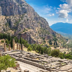 Le sanctuaire de Delphes